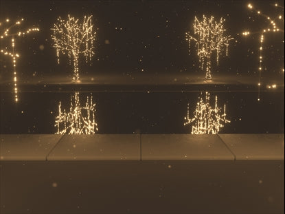 Christmas Gold Pool Closeup