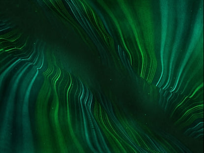 Flow Line Teal Green Slow