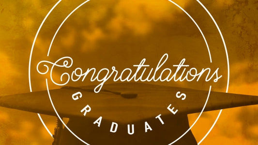 Congratulations Graduates Title Orange