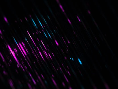Pink And Blue Streamers