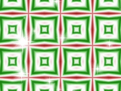 Christmas Kaleidascope Red-green 2