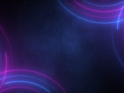 Neon Lines Circular Pink Blue