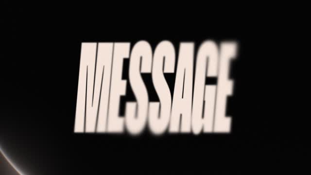 MESSAGE
