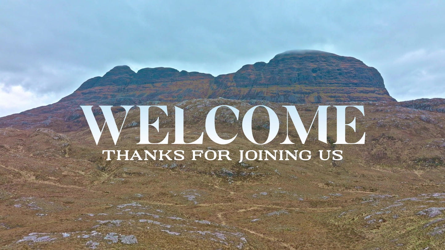 Scottish Mountain Welcome