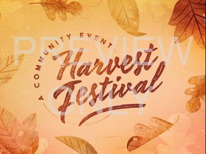 Stamped Leaves Harvest Festival