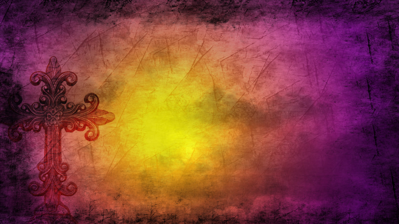 Cross Colorful Burst