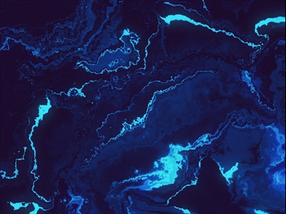 Sand Flow Electric Blue