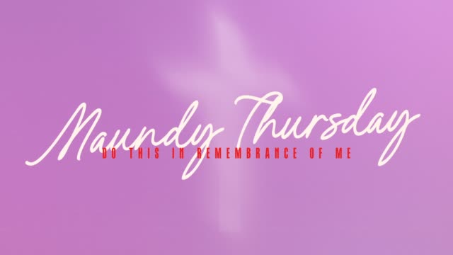 Living Hop Loope Maundy Thursday