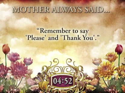 Mother Always Said Countdown