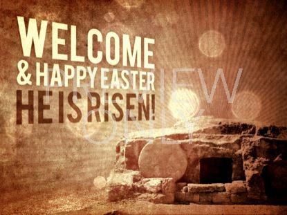 Empty Tomb Grunge Welcome