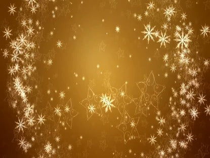 Golden Snow Ring