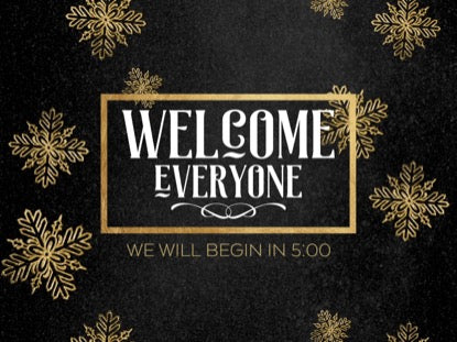 Trendy Christmas Countdown