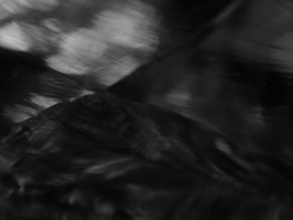 Sculpted Glass Bw Moving Reflections