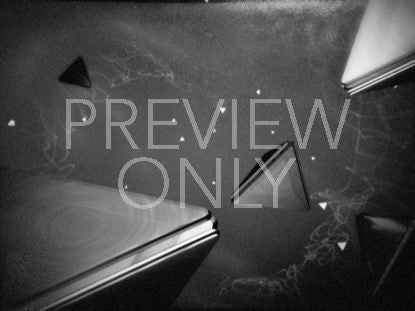 Space Triangles Gray Still