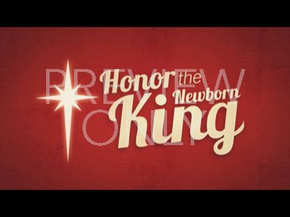 Christmas Welcome Honor The King Still