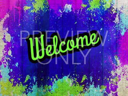 Painted Joy Welcome Still
