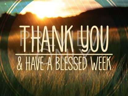 Fall Harvest Thank You