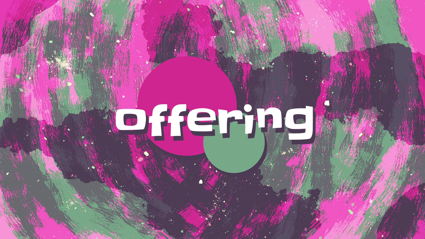 Vibrant Strokes Offering Still