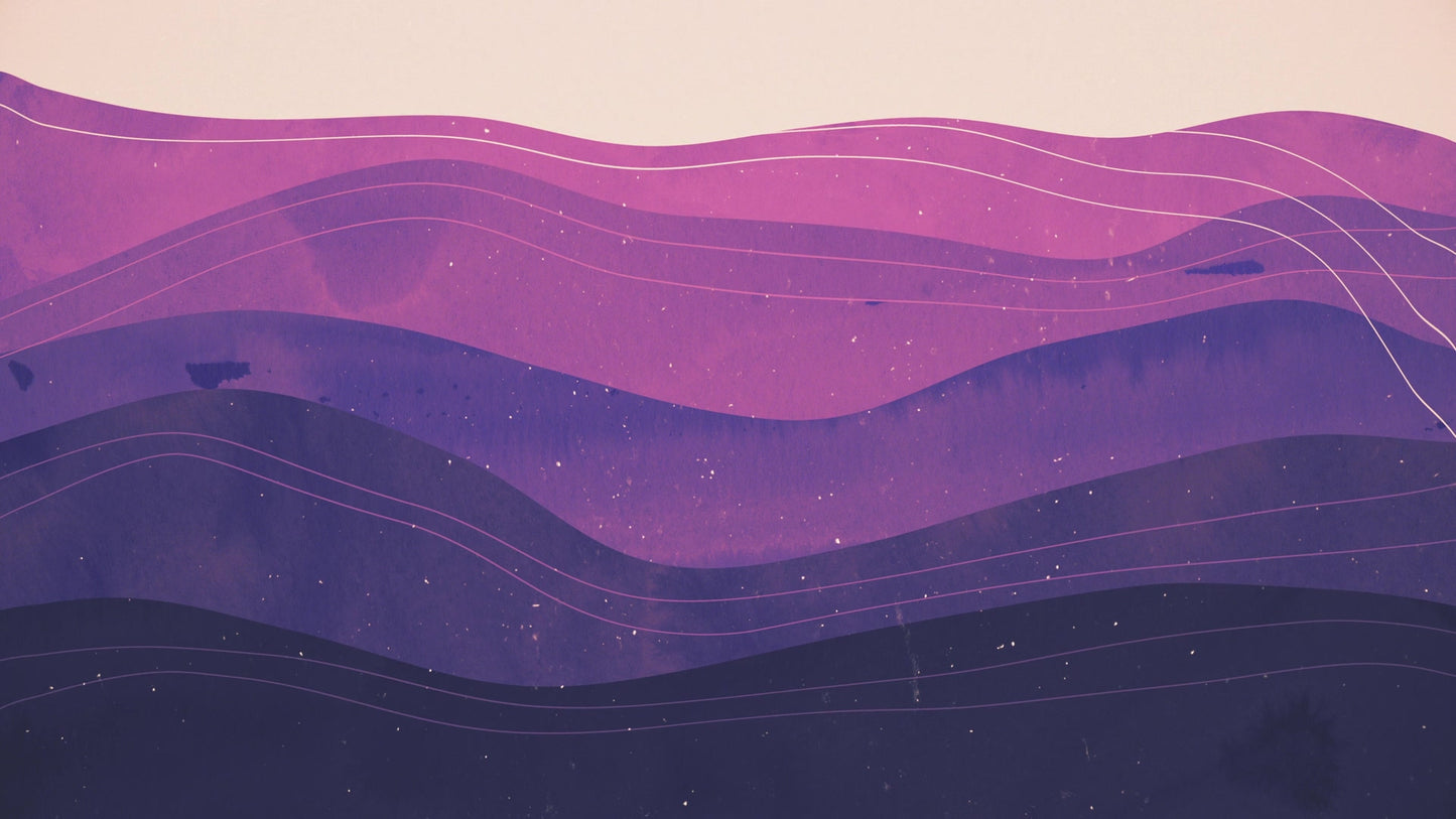 Holy Week Waves: Purple