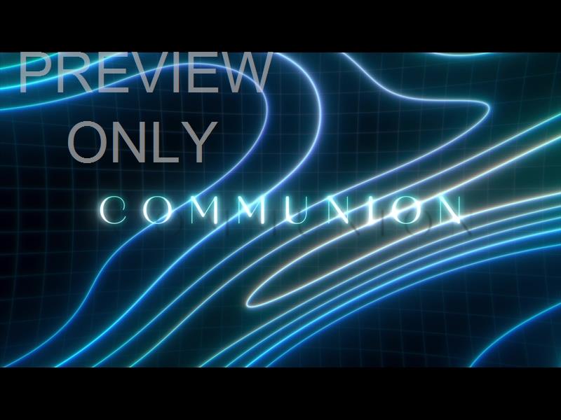 Neon Topo Communion Still