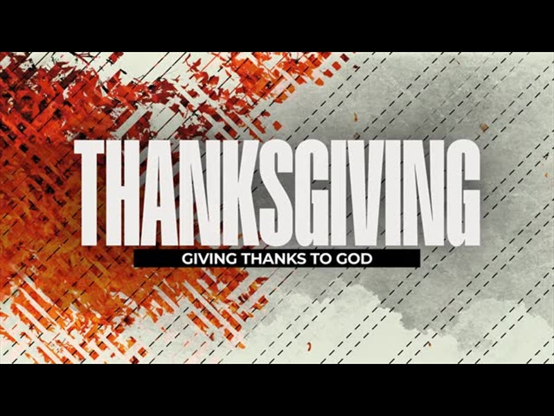 This Autumn Thanksgiving