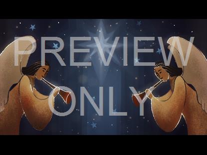 Bright Nativity Angels