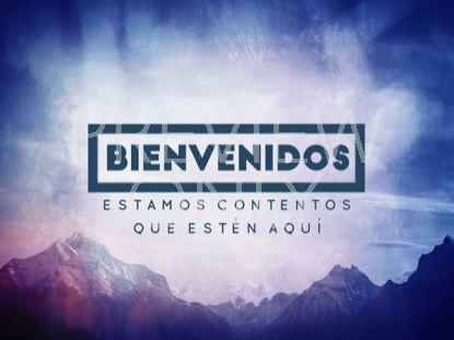 Nature Talks Welcome Still Spanish