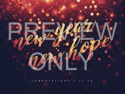 New Year New Hope