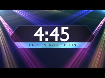 Stage Lights Countdown