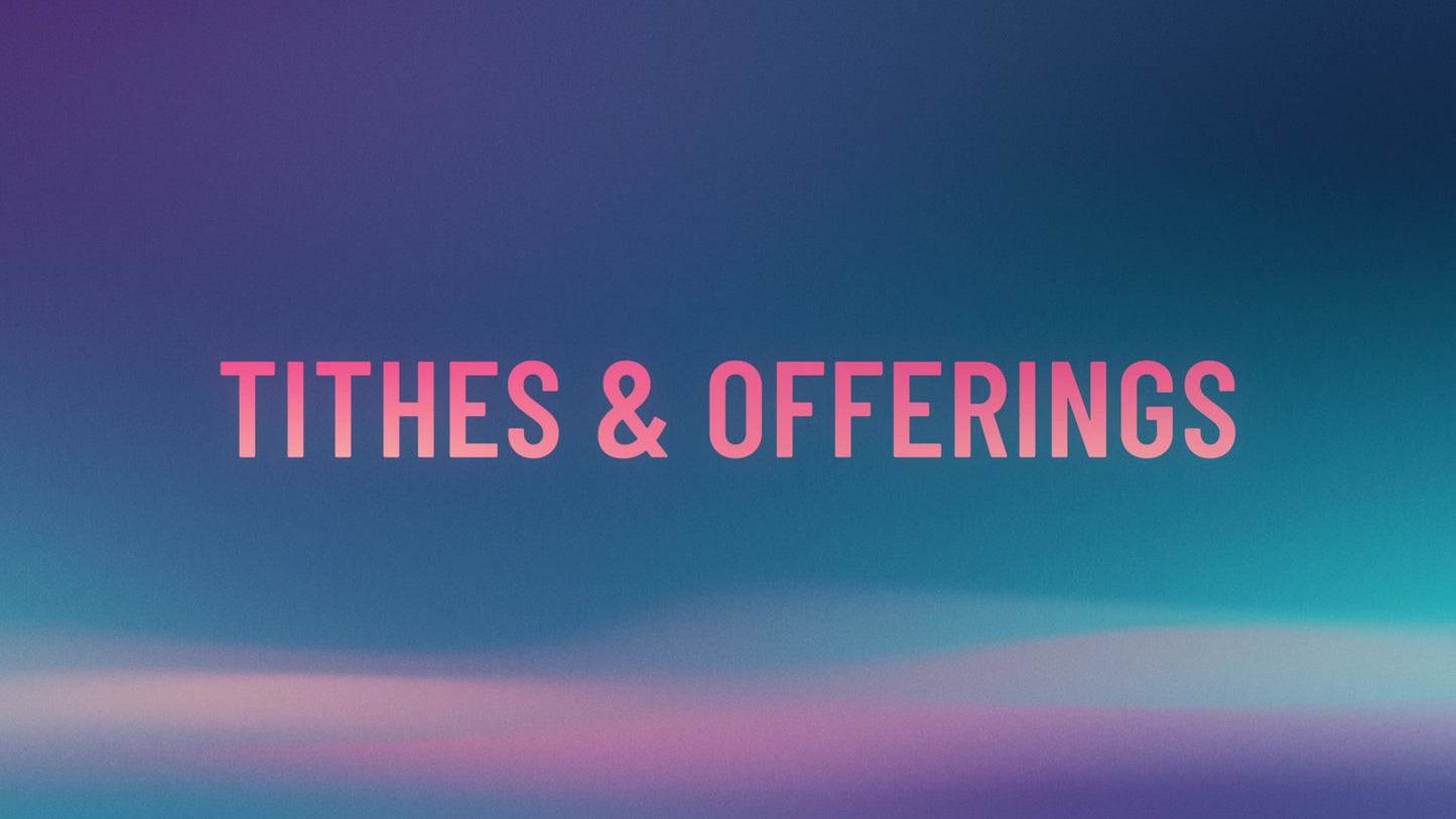 Gradient Waves Tithes & Offerings