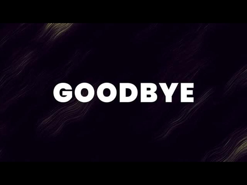 Glow Threads Goodbye