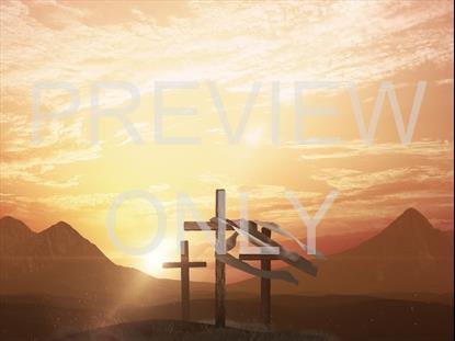 Resurrection Calvary Cloth