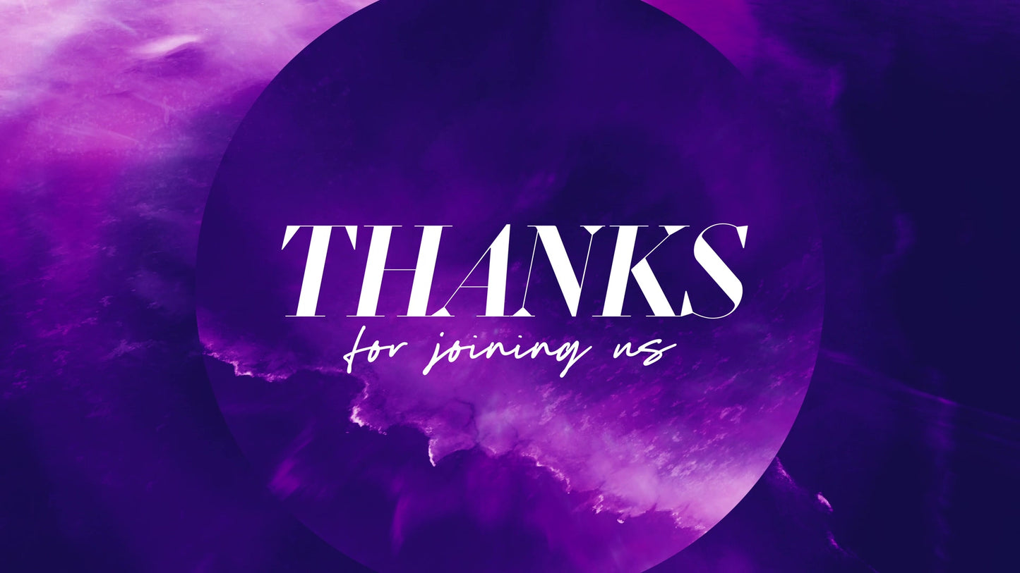 Amethyst Glow Thanks