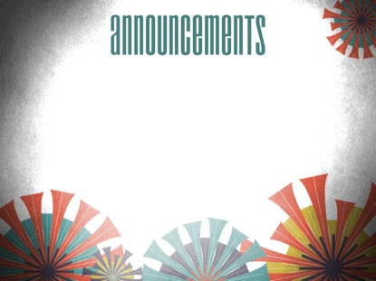 Terrace Days Announcement Motion