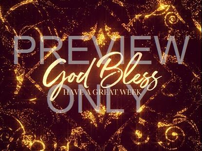 Sparkle God Bless