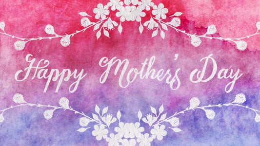 Watercolor Card Happy Mother's Day