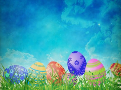 Easter Egg Hunt Blank