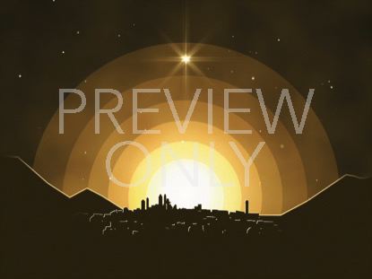 Winter Night Bethlehem