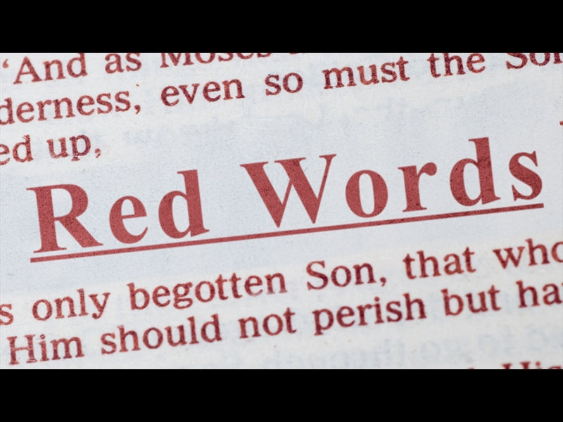 Red Words