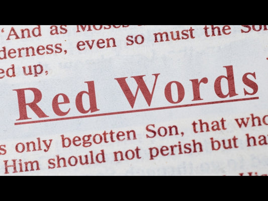 Red Words