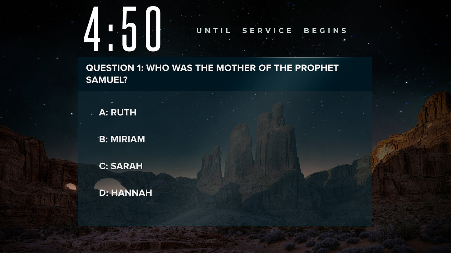 Starfall Trivia Countdown