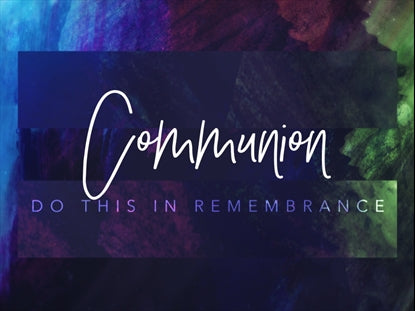 Beautiful Easter Communion Motion