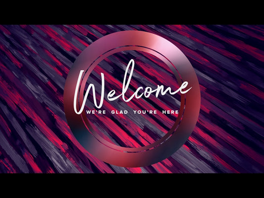 Good Friday Color Brush Welcome