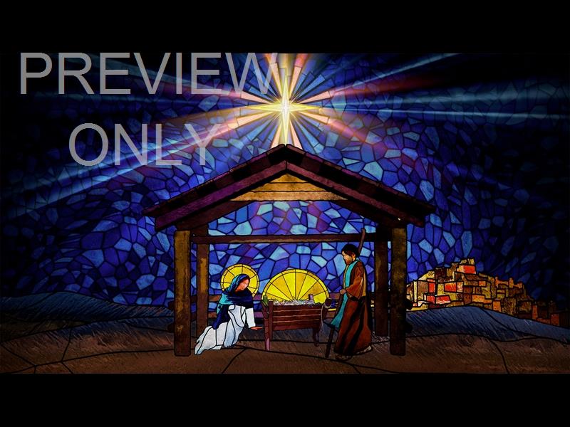 Christmas Stained Glass 3 Still