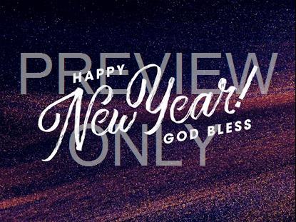 Glitterverse Happy New Year Title 1