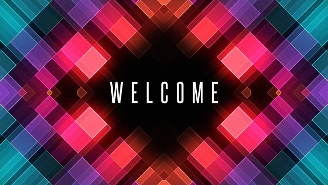 Mosaic Glow Welcome