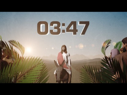 Palm Sunday Countdown