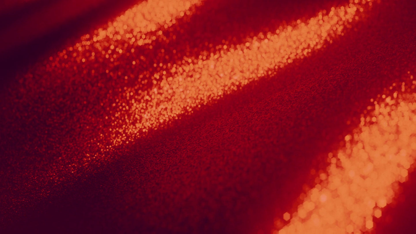 Glitter Echoes Scarlet Flow