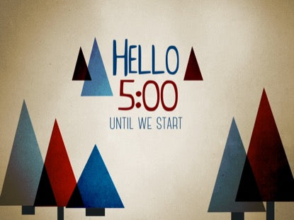 Modern Christmas Countdown