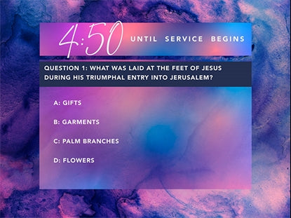 Easter Canvas Trivia Countdown